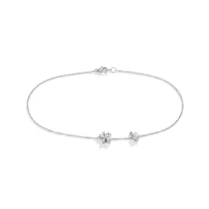 Floral Solitaire Bracelet