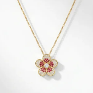 Blossom Pavé Pendant