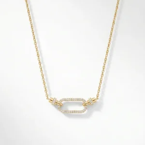 Linked Pavé Pendant