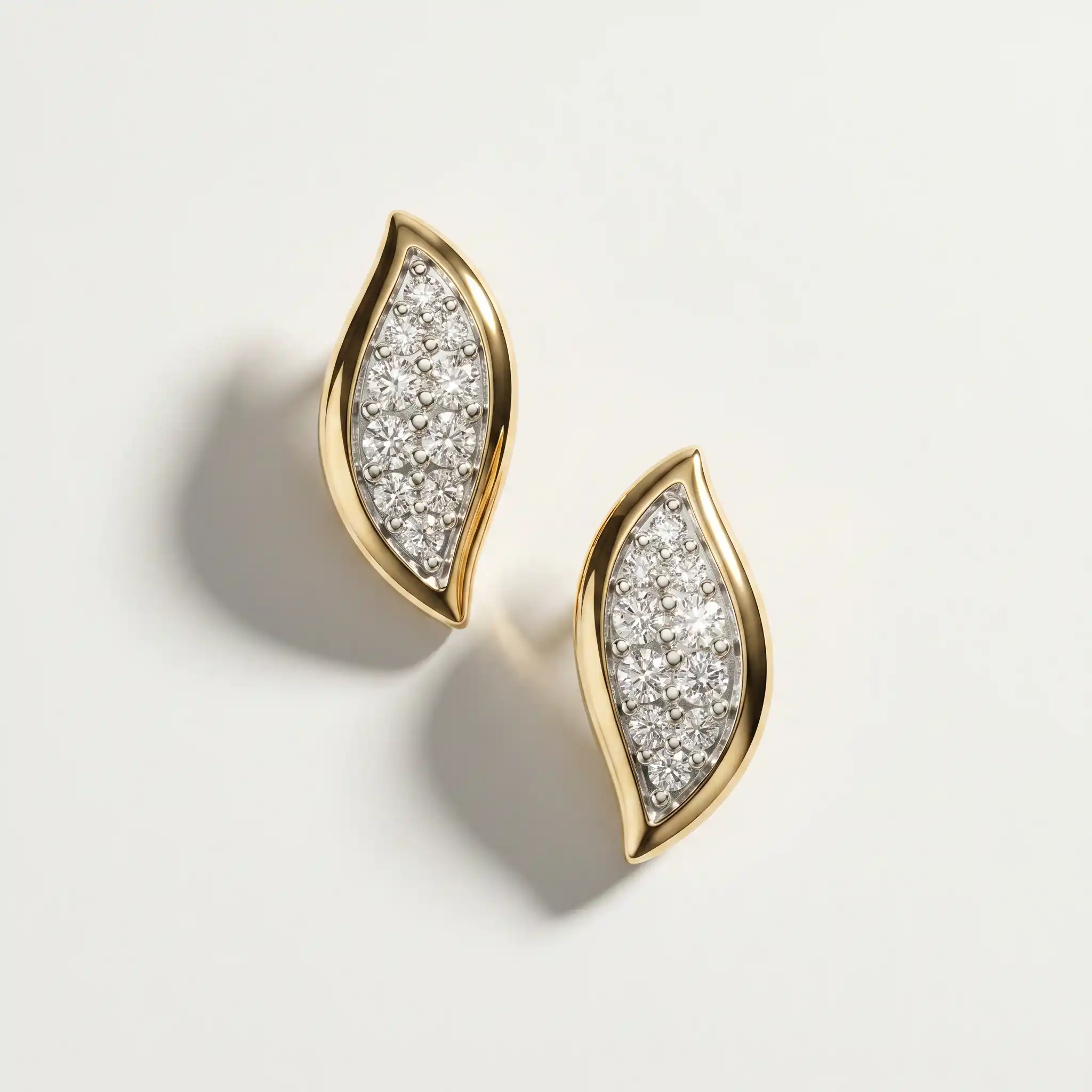 Petal Leaf Studs
