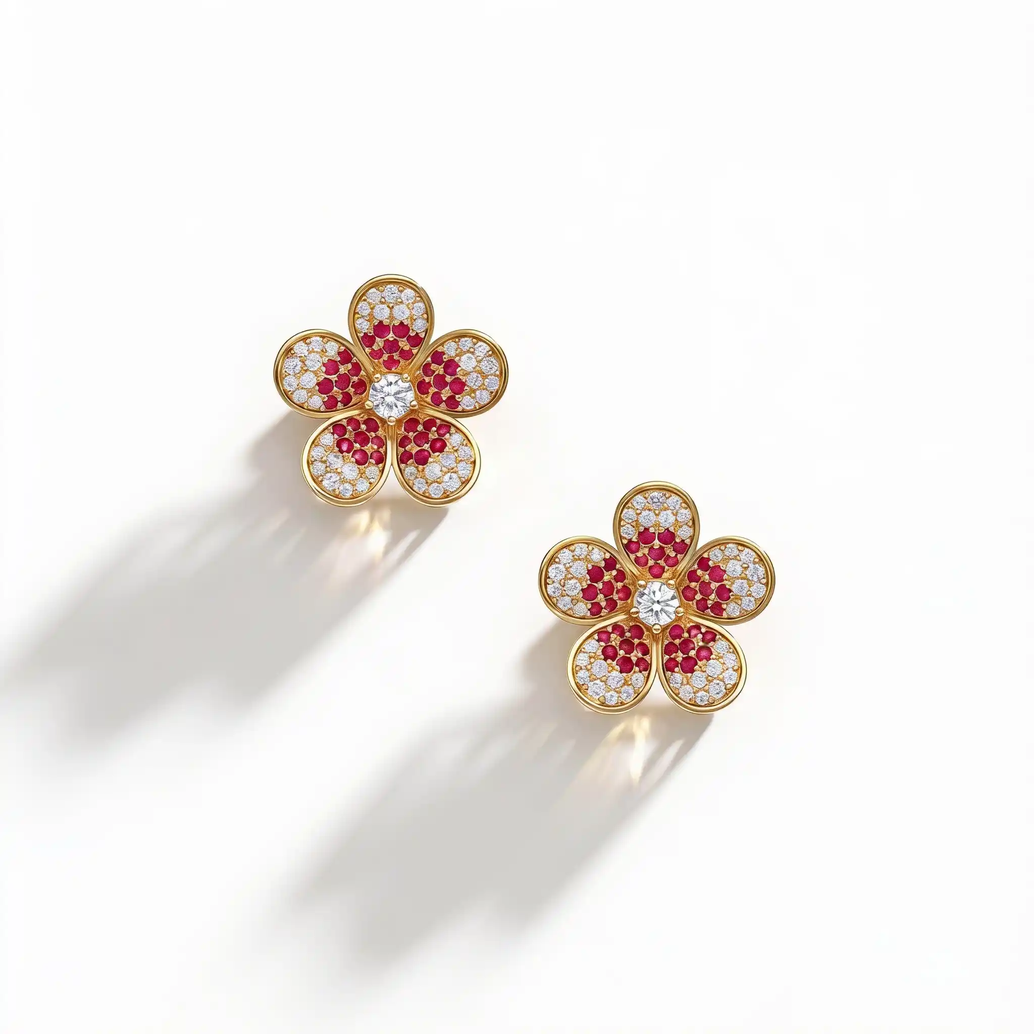 Blossom Pavé Studs