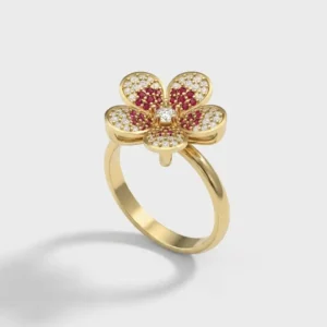 Blossom Pavé Ring