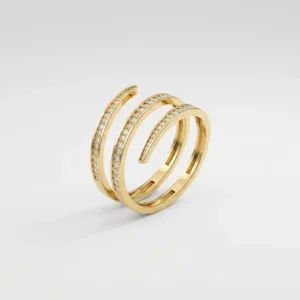 Spiral Glow Ring
