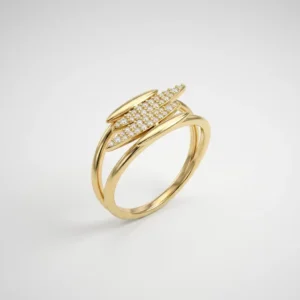 Marquise Leaf Ring
