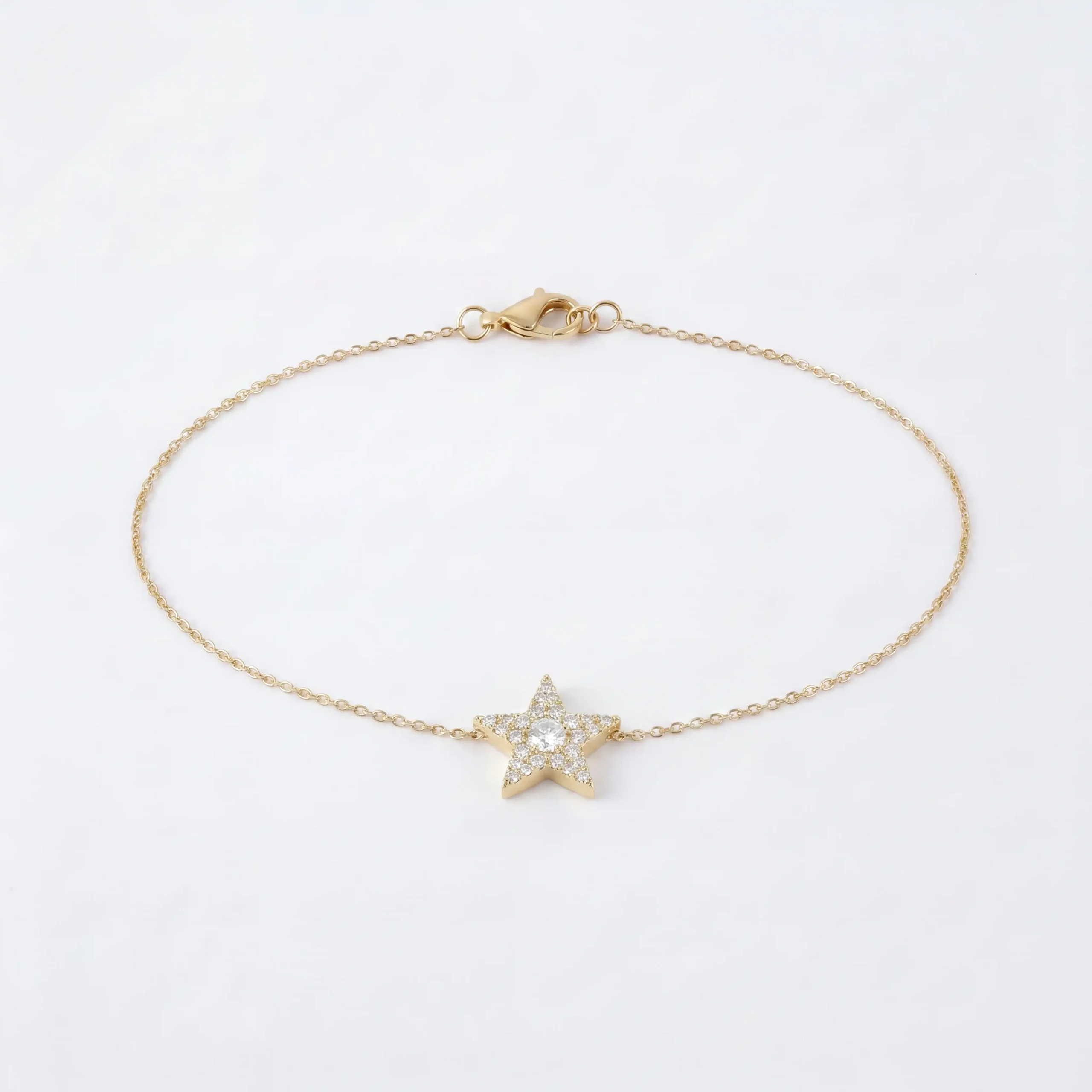 Pavé Star Bracelet