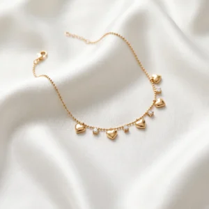 The Heart Charm Bracelet