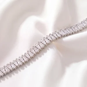 Cascade Baguette Tennis Bracelet