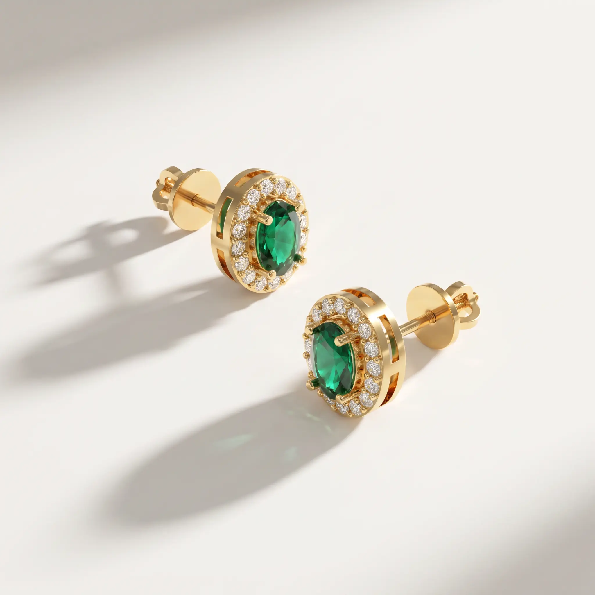 Verde Halo Studs