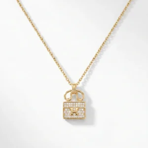 Pavé Mini Handbag Pendant