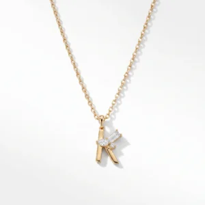 Initial 'K' Pendant