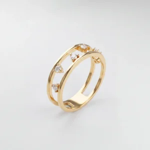 The Scatter Duo Ring