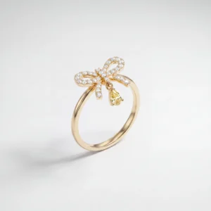 Bow Charm Ring