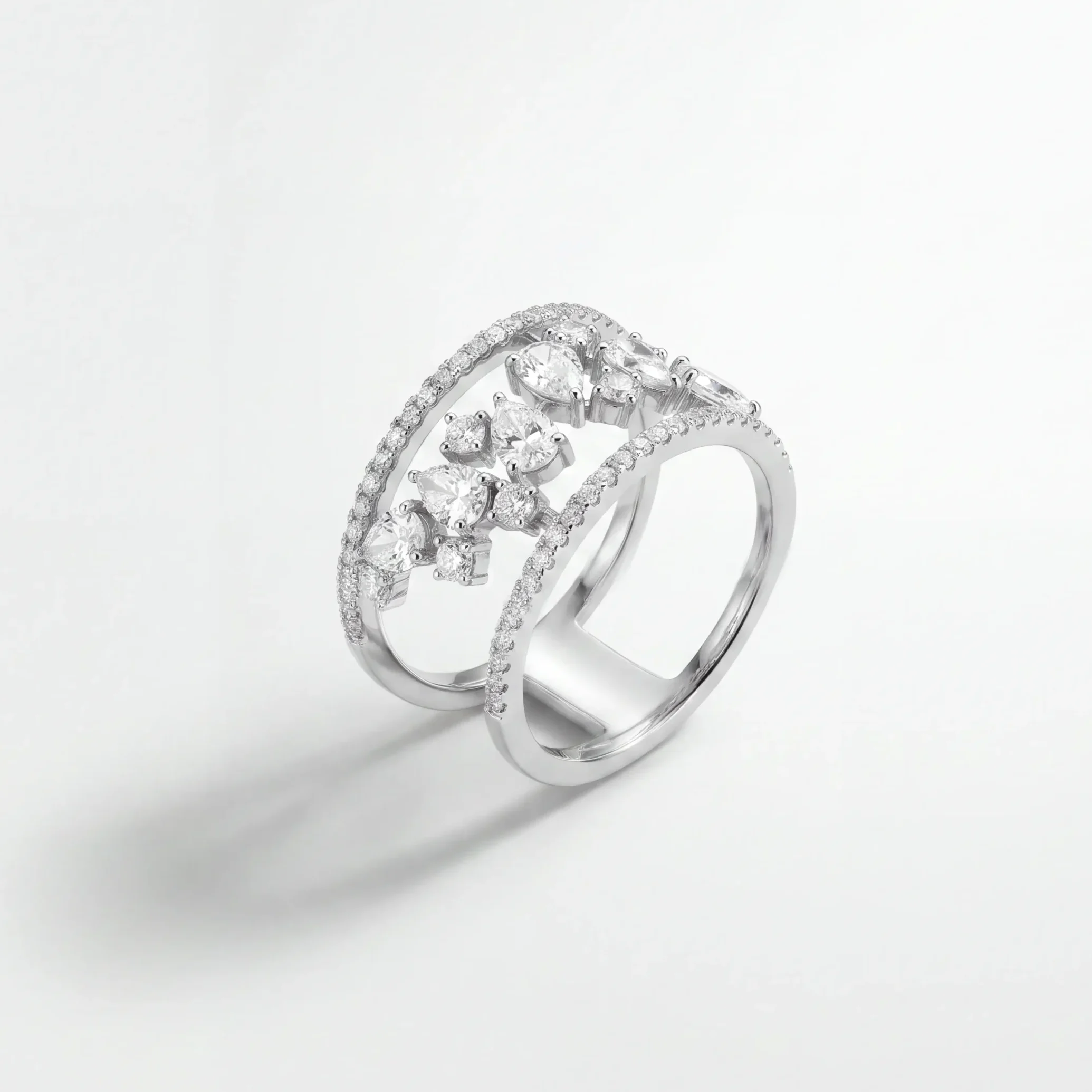 The Cluster Crown Ring