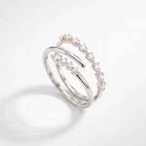 The Coiled Spiral Ring