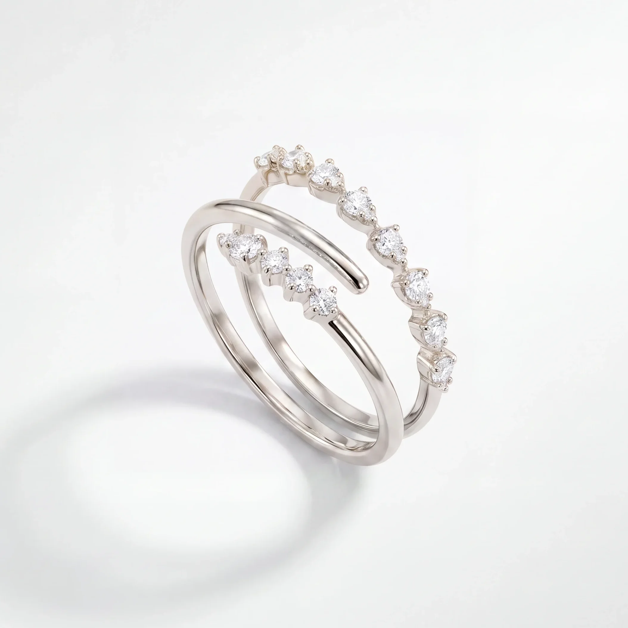 The Coiled Spiral Ring
